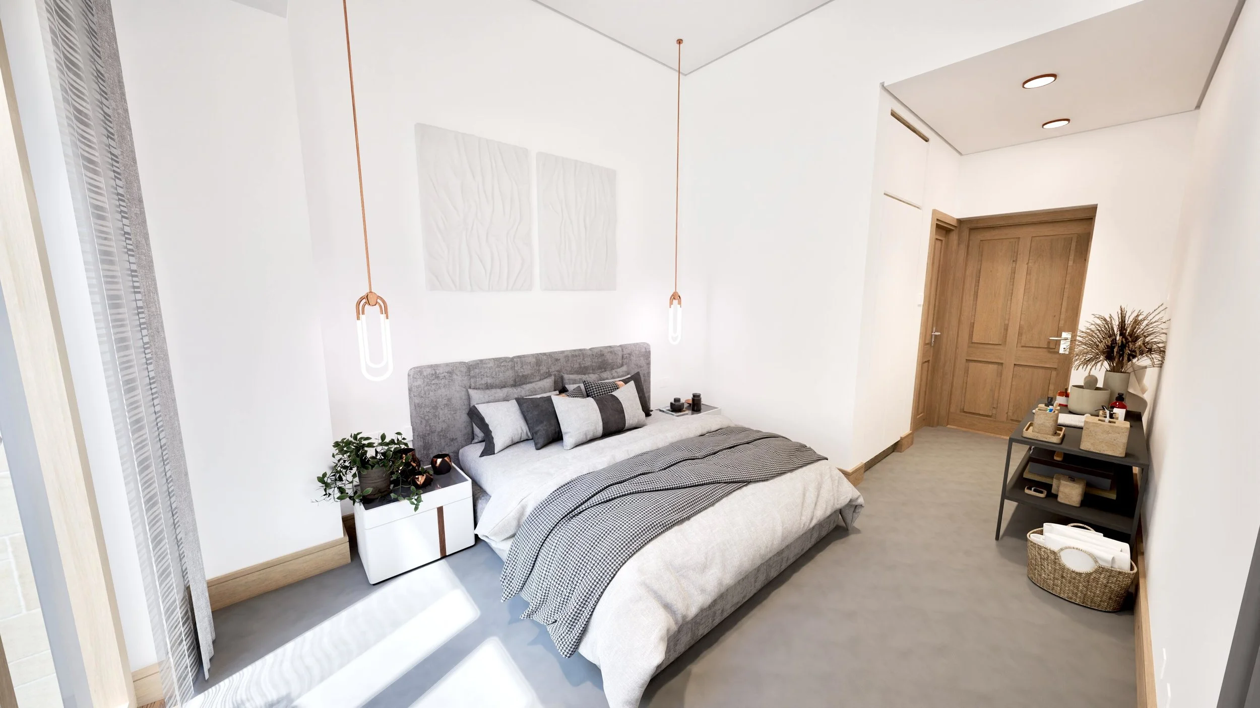 Howe Street Edinburgh Master Bedroom 