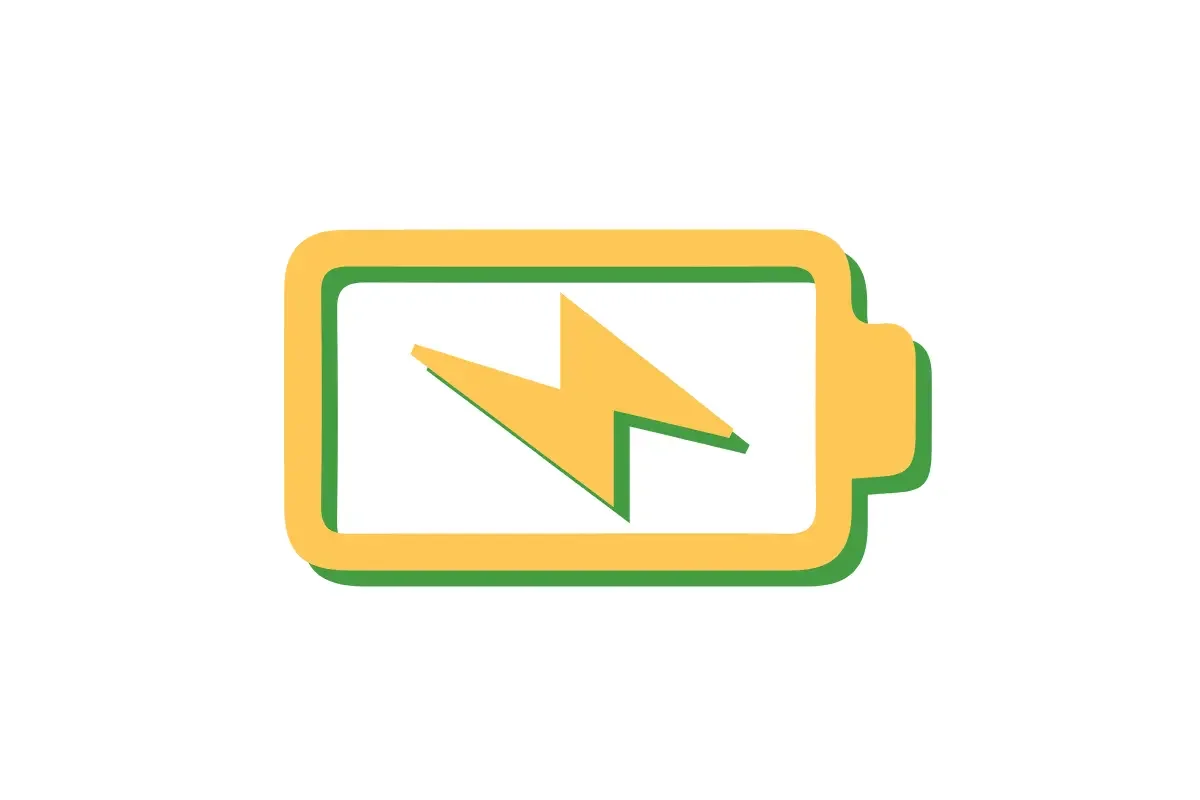 Icon for extra battery