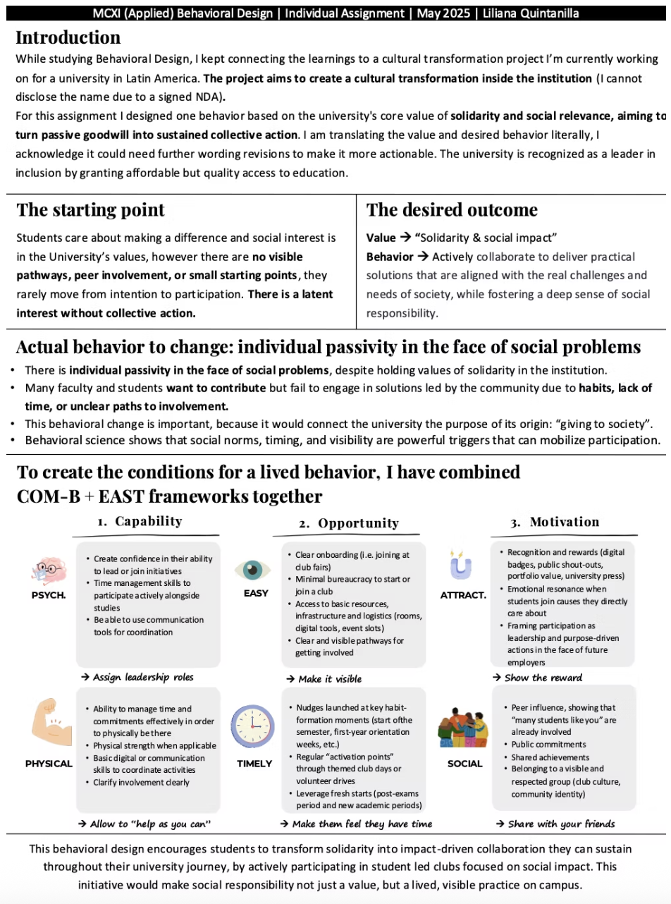 Turning Solidarity into Action: A Behavioural Design Approach