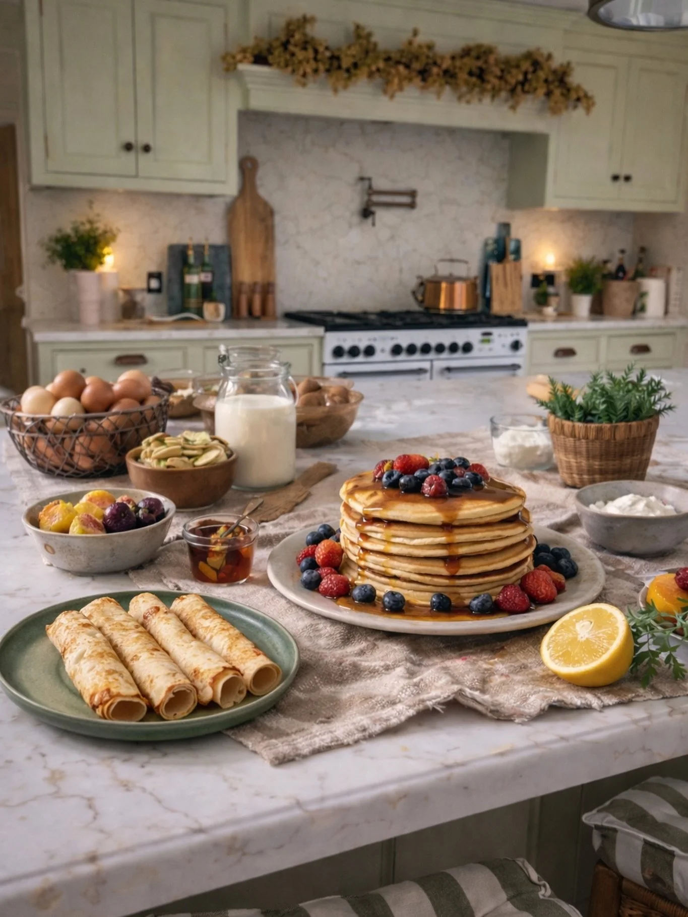 Happy pancake day.  How do you eat yours??? I&rsquo;m a lemon and sugar kind of girl but I also love banana and Nutella xx 

Pancake day | baking | home baking | living in wisteria