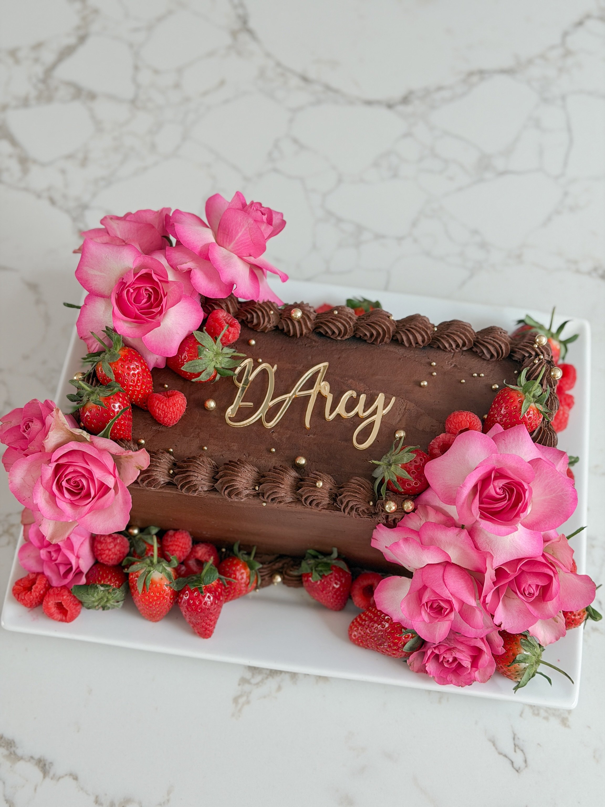 Nineteen birthday cakes later and I still can&rsquo;t quite believe you&rsquo;re 19, D&rsquo;Arcy Happy birthday 🎉

Of course I had to make a cake for the birthday girl.

Having you home for the past month from uni has been so special, and I&rsquo;m