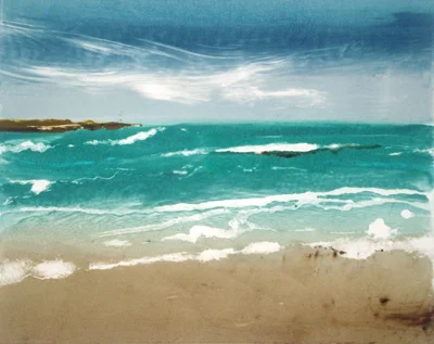 Towards Skye, Monoprint