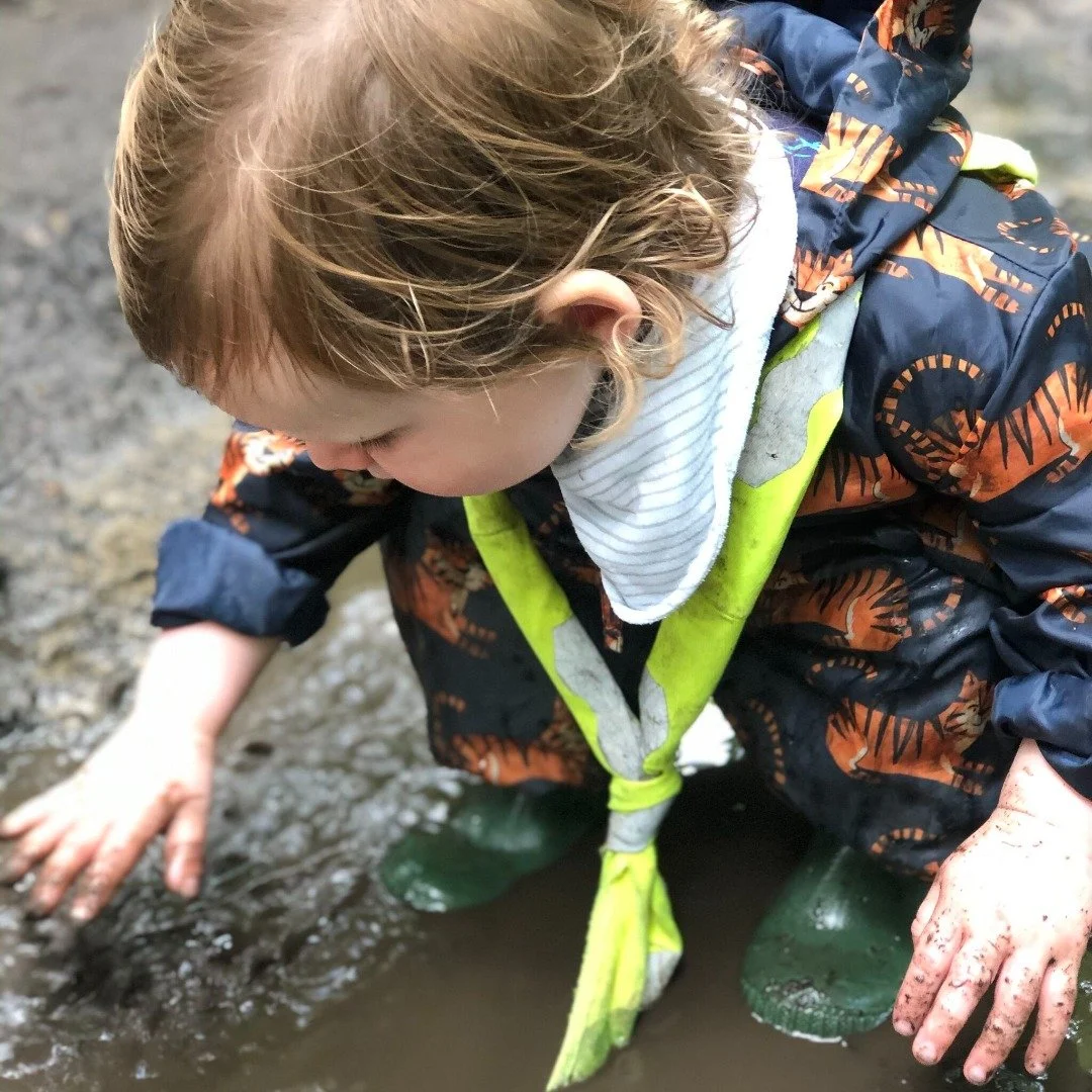 This rain won't stop out outdoor activities! 
At Treehouse Club we embrace the beauty of rain with outdoor nursery activities rooted in forest school principles. It's a day for splashing in wellies, listening to the crunch of rain-kissed leaves, and 