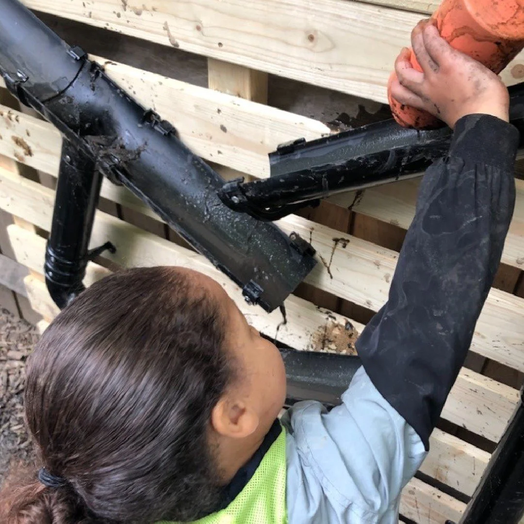 Rain, rain, and more rain...that means lot's of learning opportunities based around water! Some of our settings have some fun and engaging water walls, where the children can use channelling to explore flowing water. 

What activities would you do wi