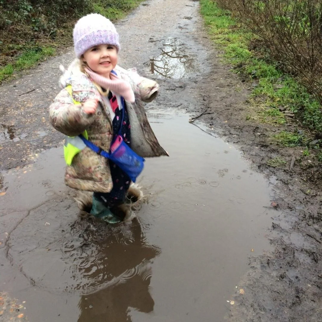 The children at Treehouse Club Norsey Woods have been enjoying the puddles on their walks! They are putting their wellies to good use. 

Learn more about our Norsey Setting here: https://bit.ly/3ZFCk8i

#EYFS #EarlyYears #Puddles
