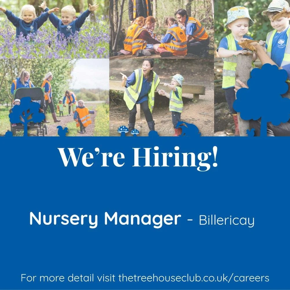 We&rsquo;re hiring! Join The Treehouse Club &amp; Forest Schools, we&rsquo;re looking for a Nursery Manager to lead and nurture one of our exciting settings in #Billericay. Work with a team that values growth, joy, and connection, because your career