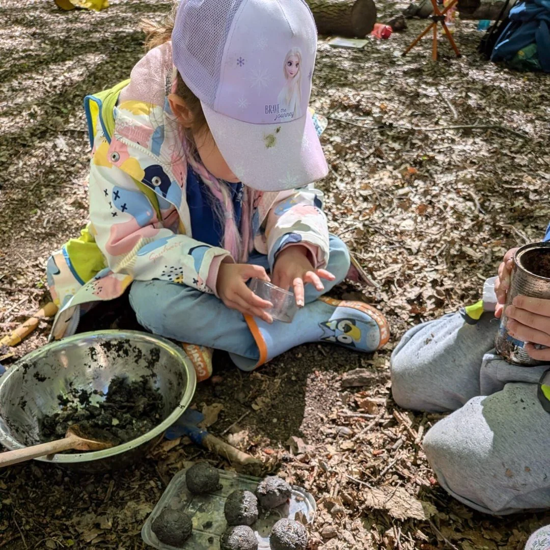 Throwback Thursday, World Earth Day! 

We celebrated by teaching children how to make seed balls. The children mixed soil, water and clay, and a sprinkling in wildflower seeds. With this mix they rolled the mixture to make seed balls to plant. They a