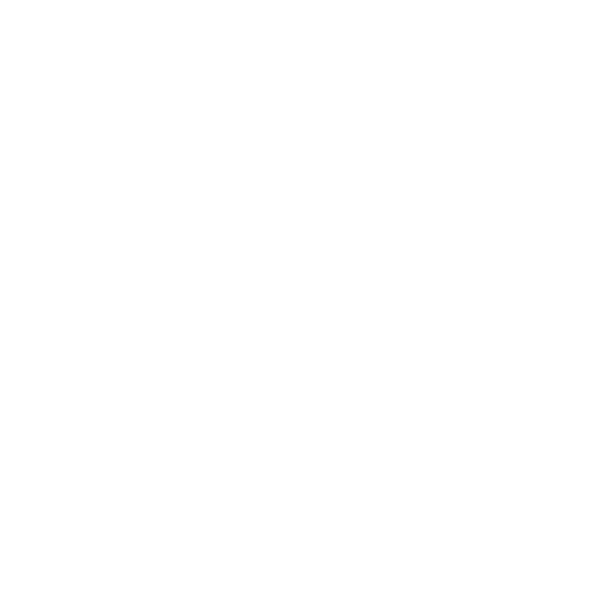 A white heart shape on a black background.