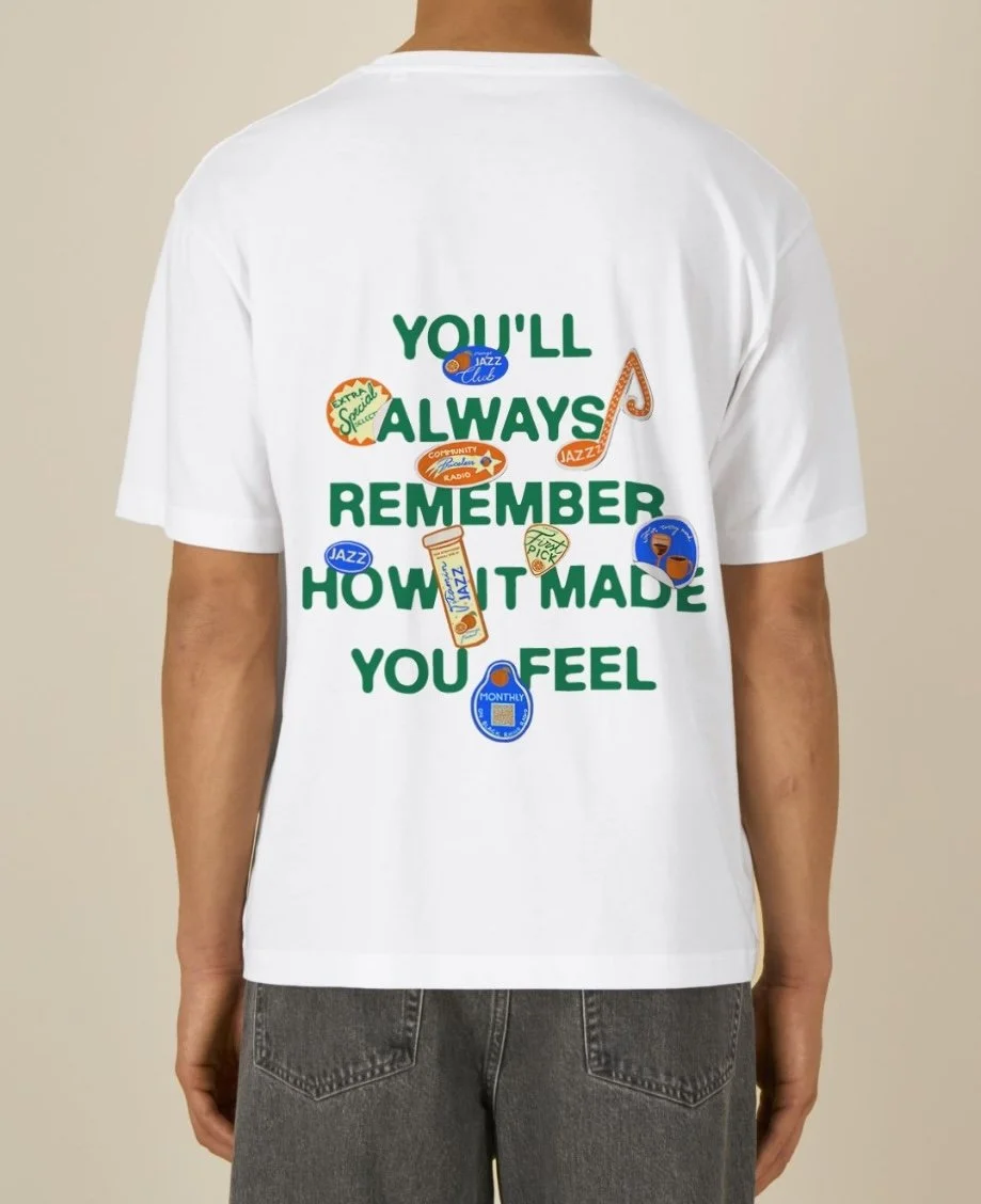 Tricou Orange Jazz - You'll Always Remember