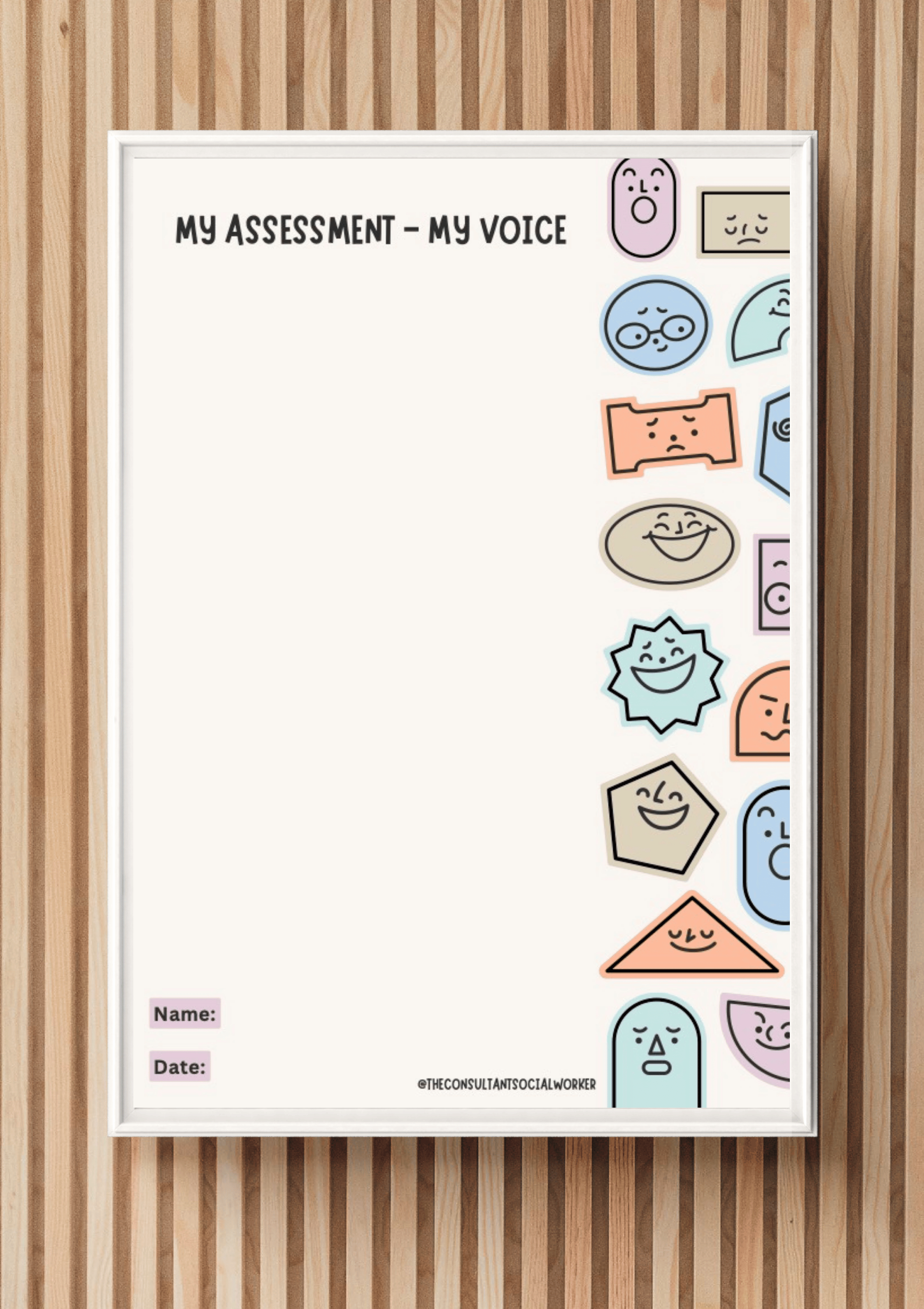 My Assessment, My Voice