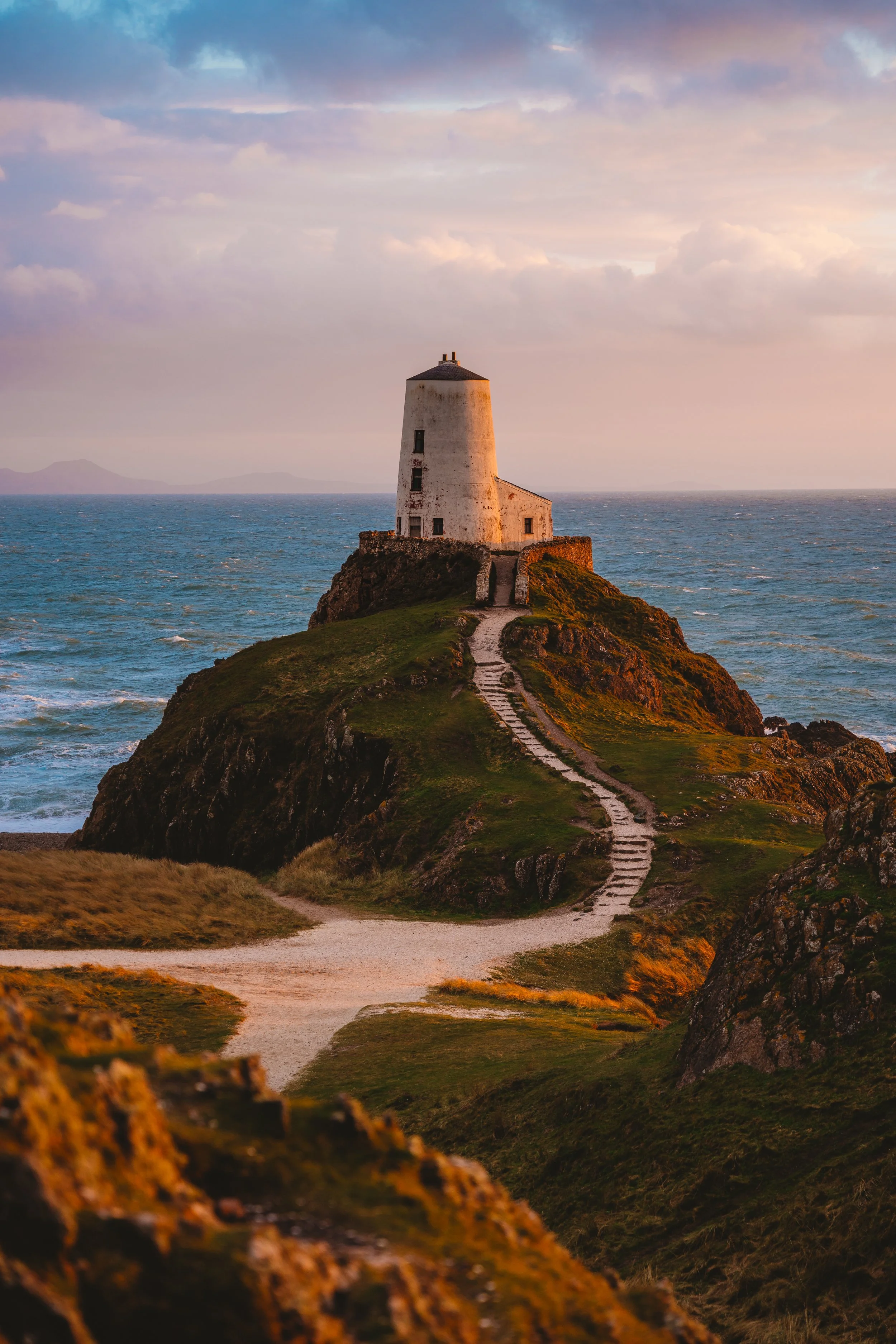 Ynys Llandwyn at Sunset
