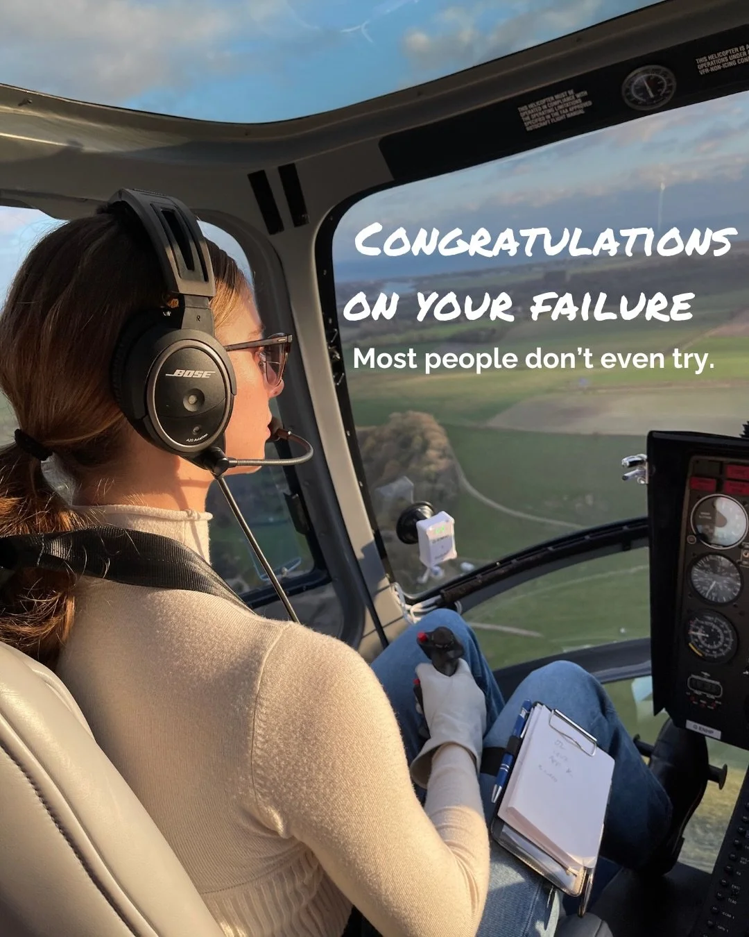 You either succeed, or you gain a lesson that will serve you in ways you can&rsquo;t even see yet 🩵🛫 Never be afraid to try - even when the dream feels big and scary.

#flighttraining #pilot #aviation #pilottraining #aviation_lovers