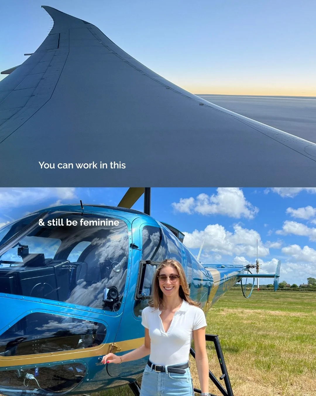 Why do we have to choose? You can be everything 🩵

#aviation #pilot #womeninaviation #pilotview #aviationlovers