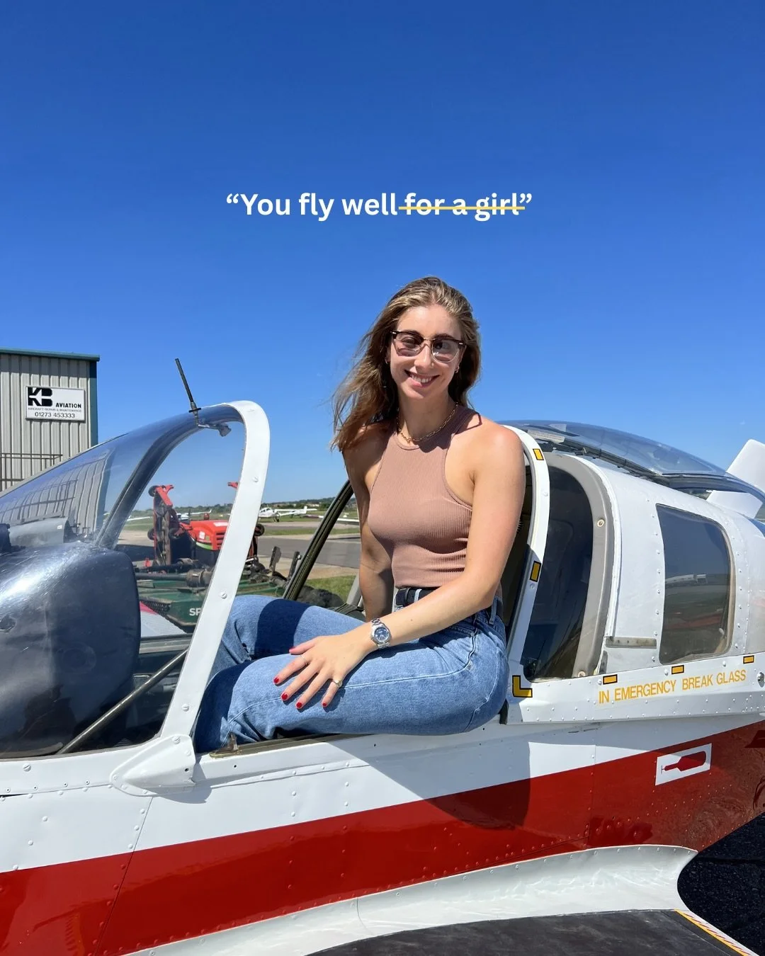 🙂&zwj;&harr;️ for a girl 🛫

#aviation #pilot #femalefounder #womeninaviation #womeninstem