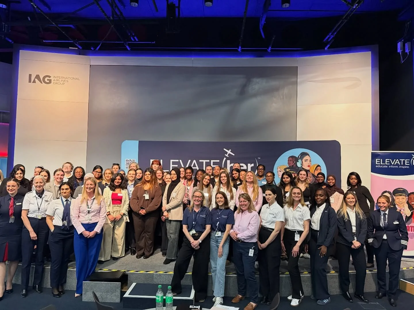 An incredible day yesterday celebrating #internationalwomensday with @british_airways and @elevateheraviation it was so inspiring to see so many women come together for this event. 

Thank you to all of the amazing British Airways, Elevate(her) Team 