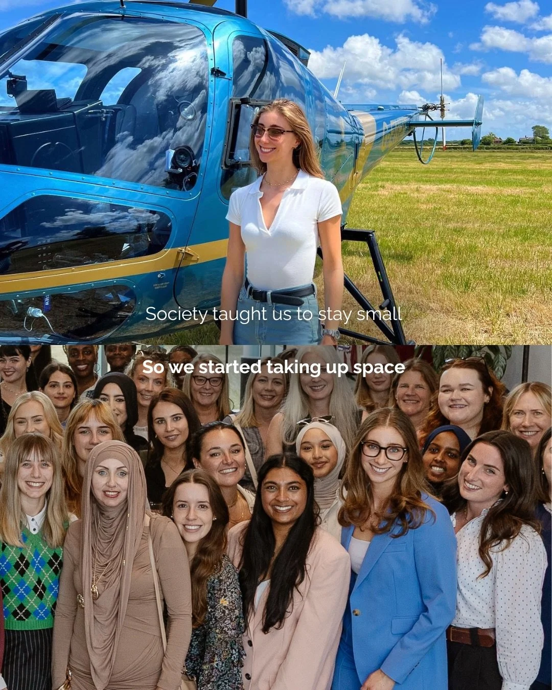 It&rsquo;s has been a CRAZY week and I have never been more grateful for this incredible community 🩵 

#womeninaviation #femalefounder #womeninbusiness #femalepilot #aviation
