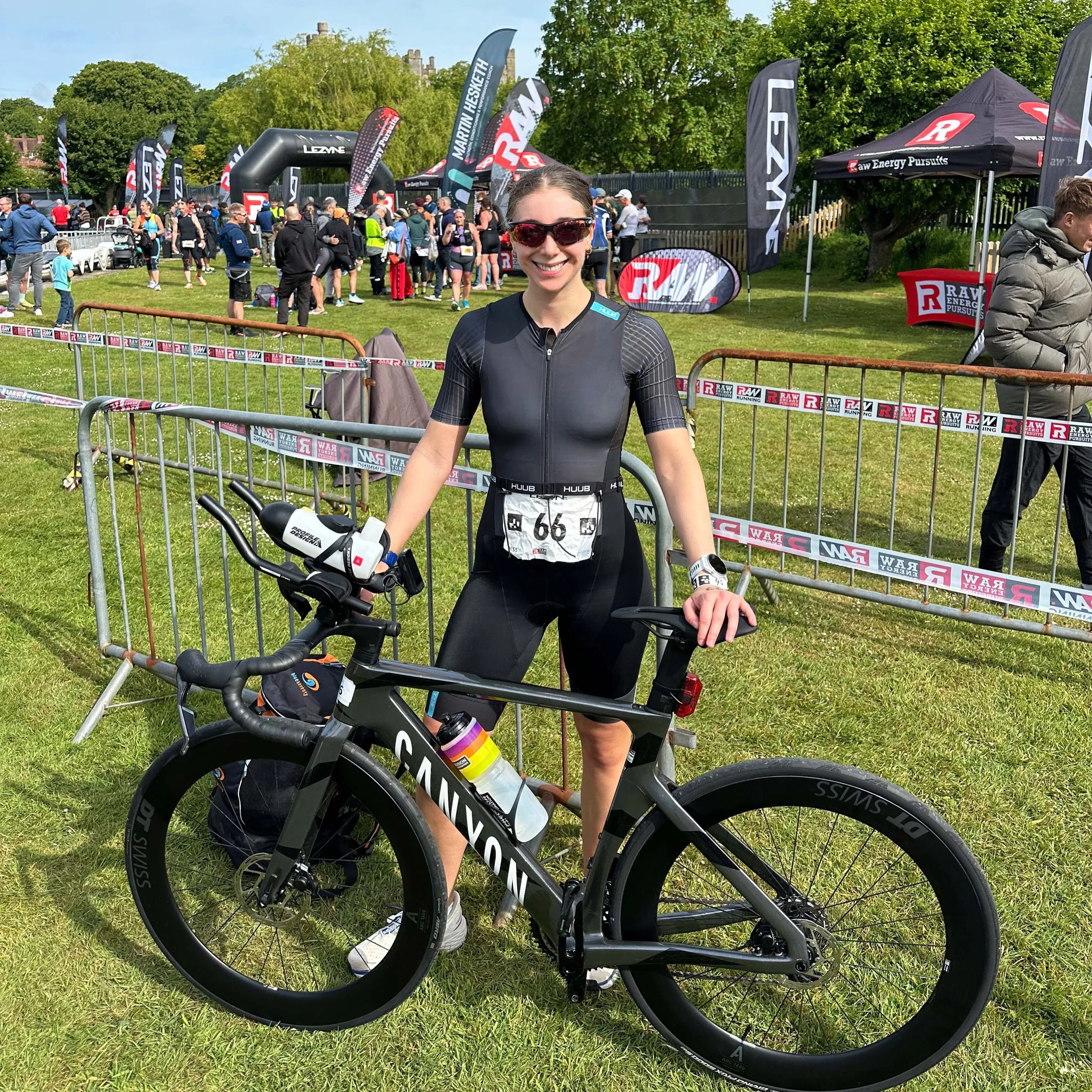 My longest triathlon to date! 🏊&zwj;♀️🚴&zwj;♀️🏃&zwj;♀️

Such amazing scenery around Arundel Castle 🏰 and some stunning weather to top it off (as well as some excellent celebratory hash browns).

This was a big one, but enjoying the process and th