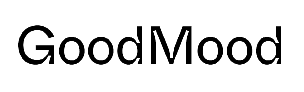 The phrase 'Good Mood' written in black text on a white background.