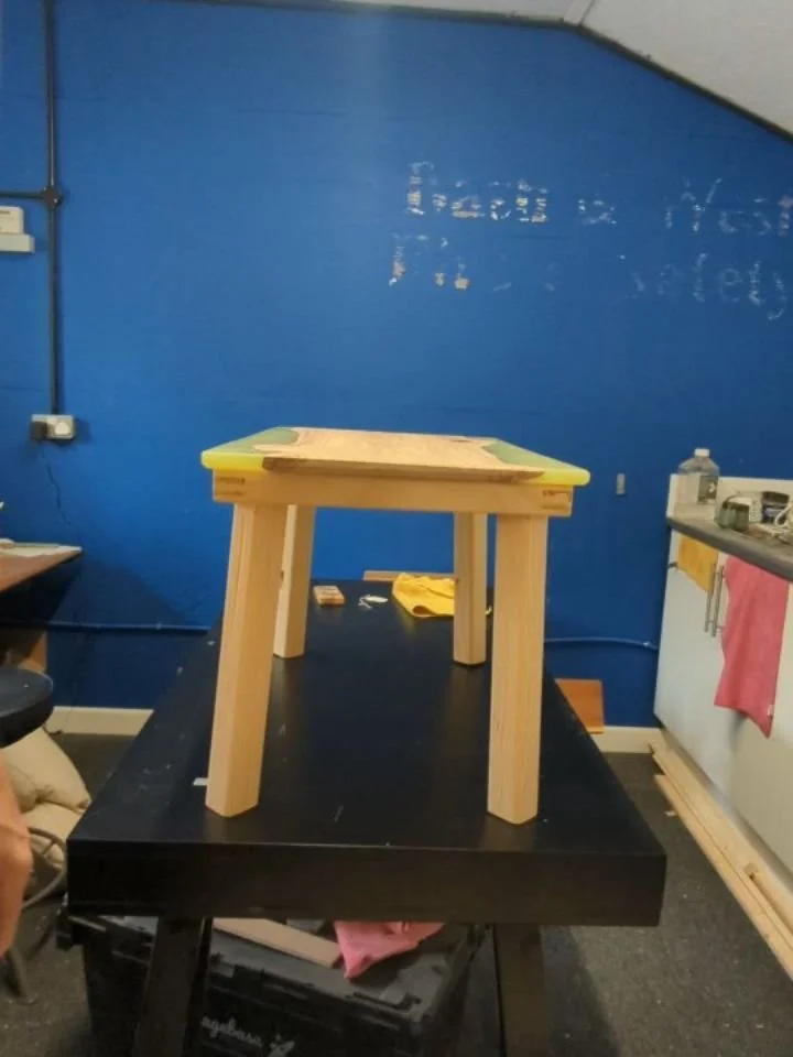 June 2026 Round up! An insight and creations I've done this month
How has half a year gone already? 🫣

1. Blooper whilst filming - watch bottom left corner to see wood fall as I'm trying to film - that look 😂
2. The Olive and Epoxy coffee table. On