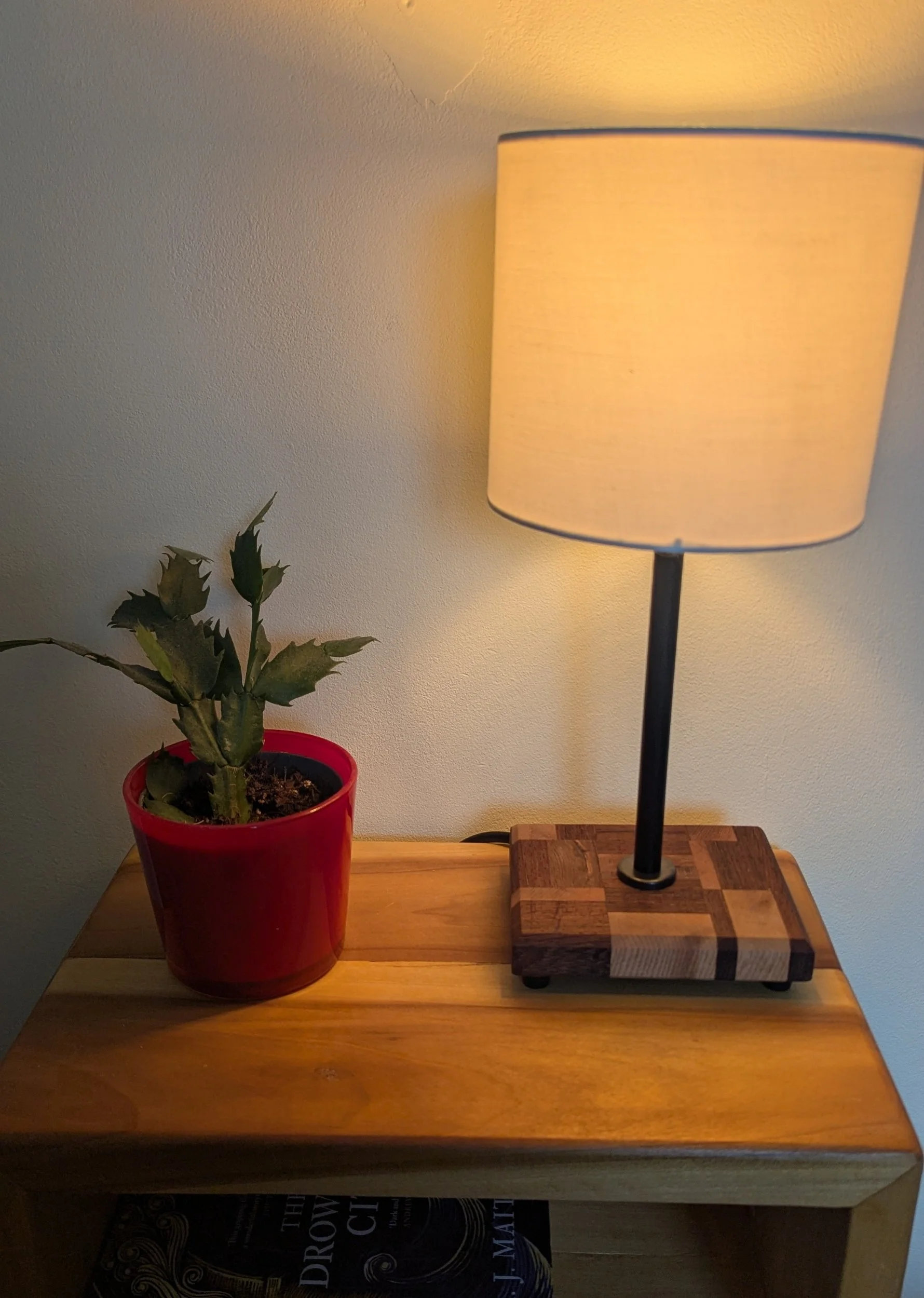 Lamps - Walnut and Ash Base (Pair)