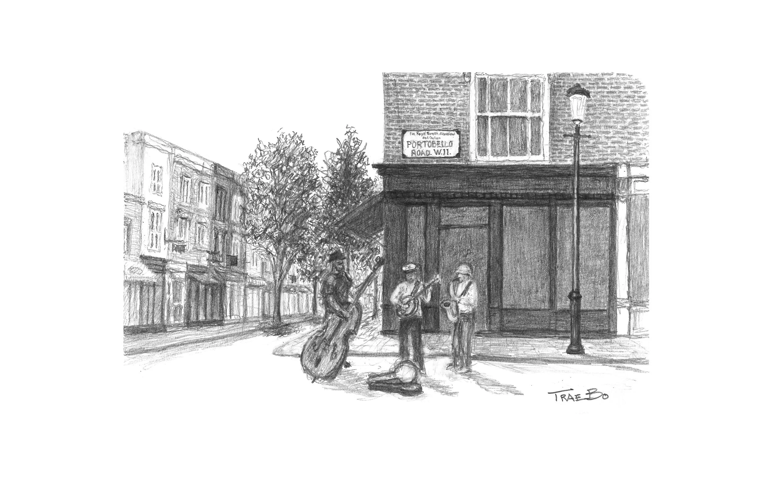 Portobello Road Jazz Trio - London, England