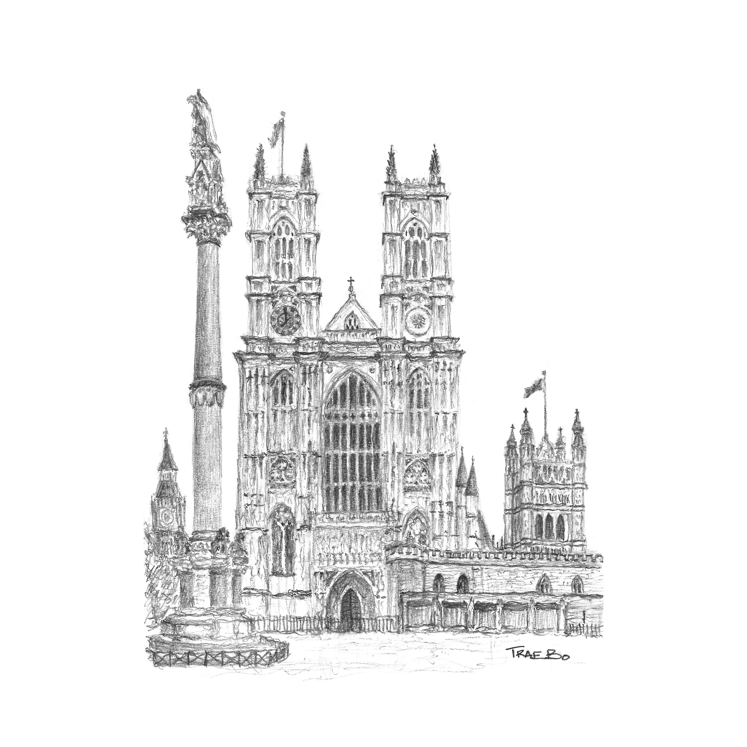 WESTMINSTER ABBEY SKETCH