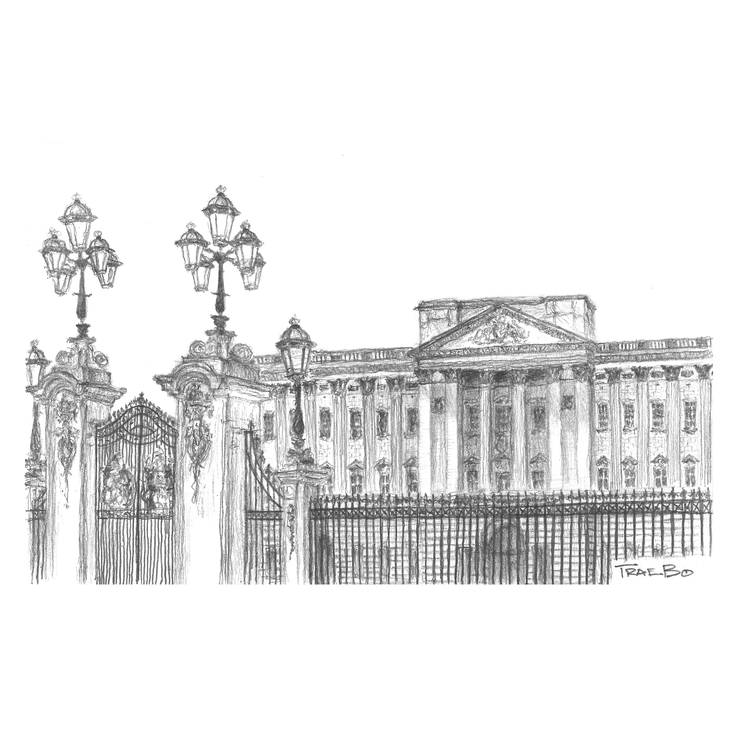 Buckingham Palace Sketch