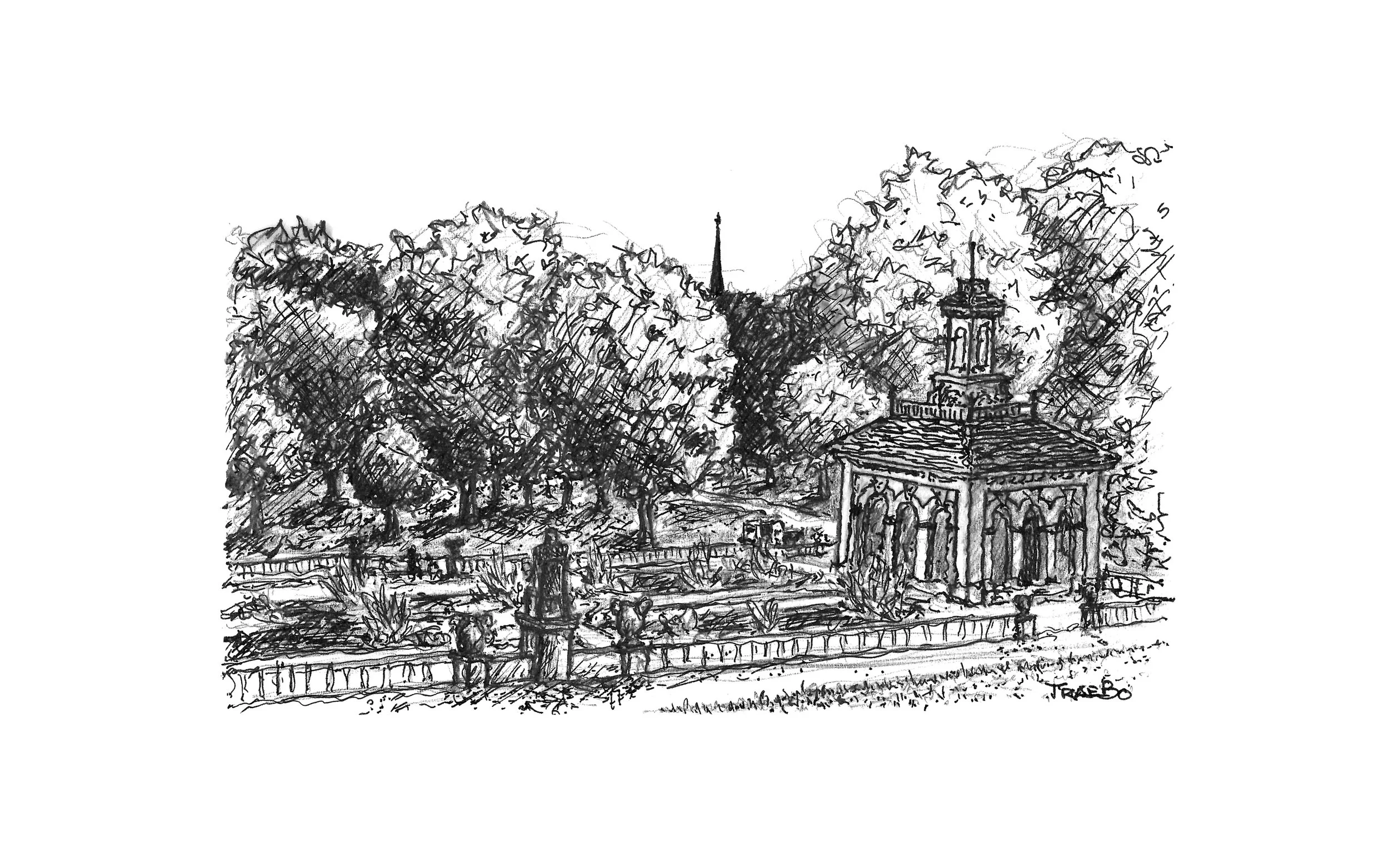 Hyde Park Italian Gardens - London, England