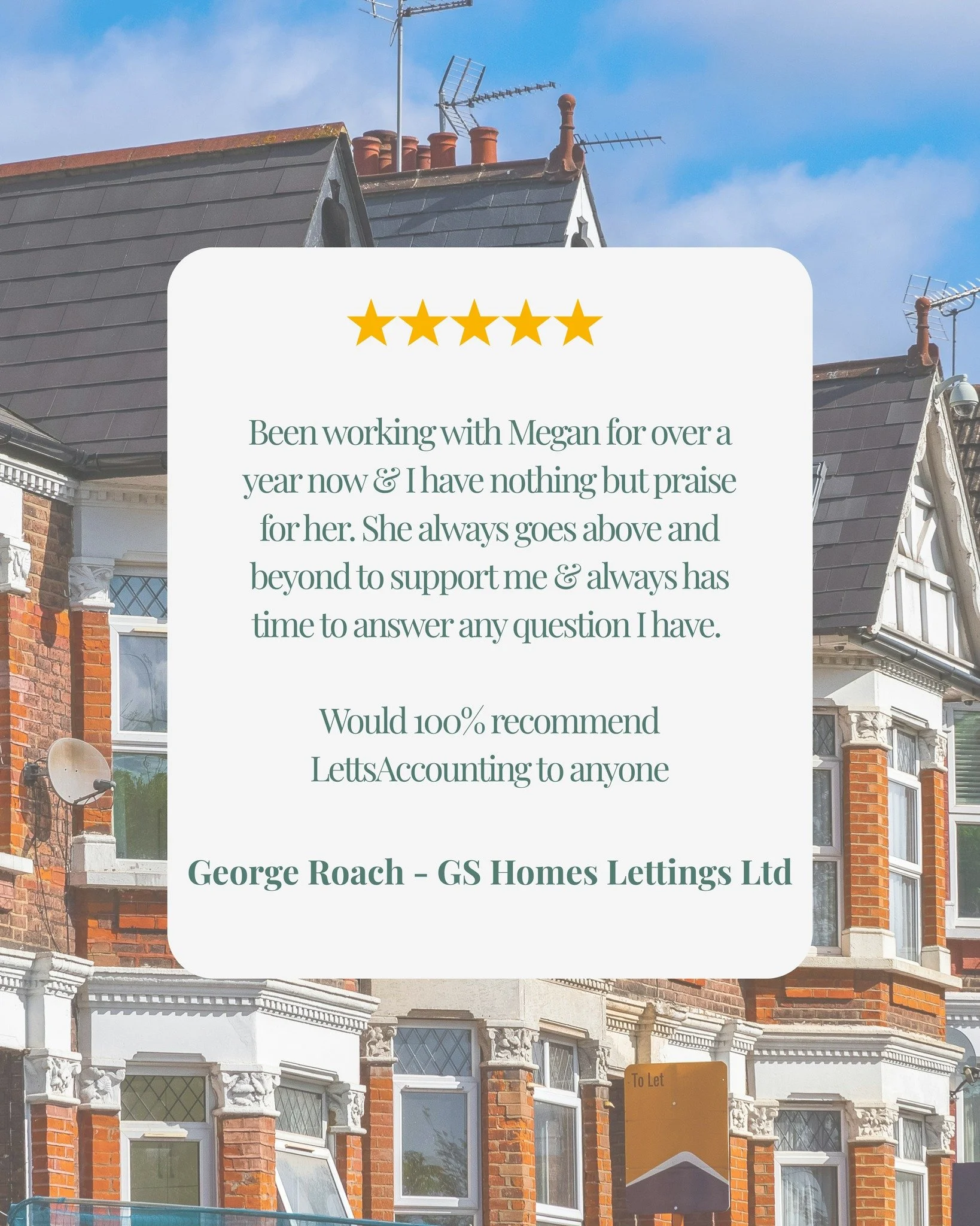 Thank you George! It's been great working with you. ✨

www.lettsaccounting.com