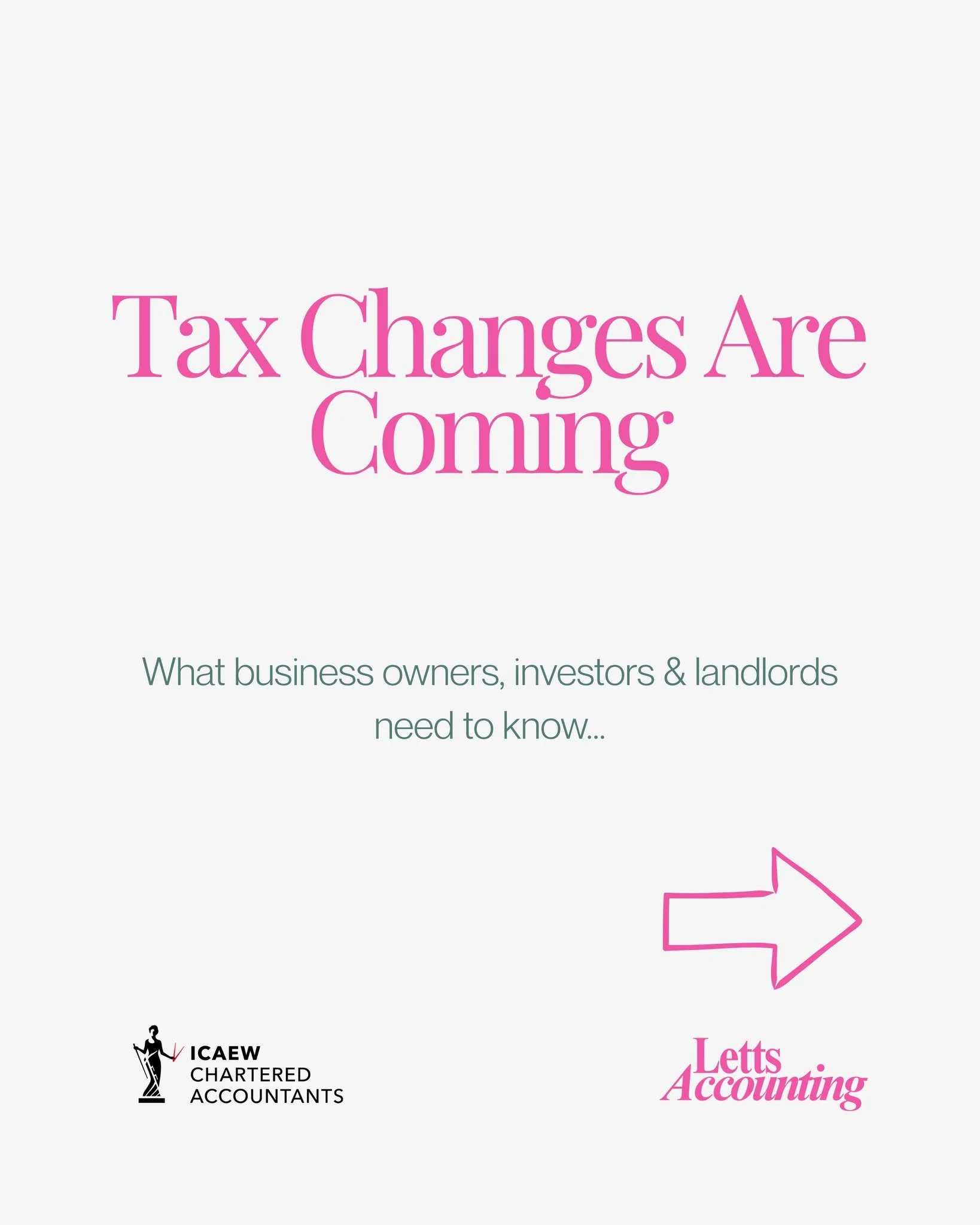 From April 2026 and and April 2027, higher taxes are coming for dividends, interest, and property income. If you&rsquo;re a company director, investor, or landlord, these changes could significantly increase your personal tax bill.

#TaxUpdate #Divid