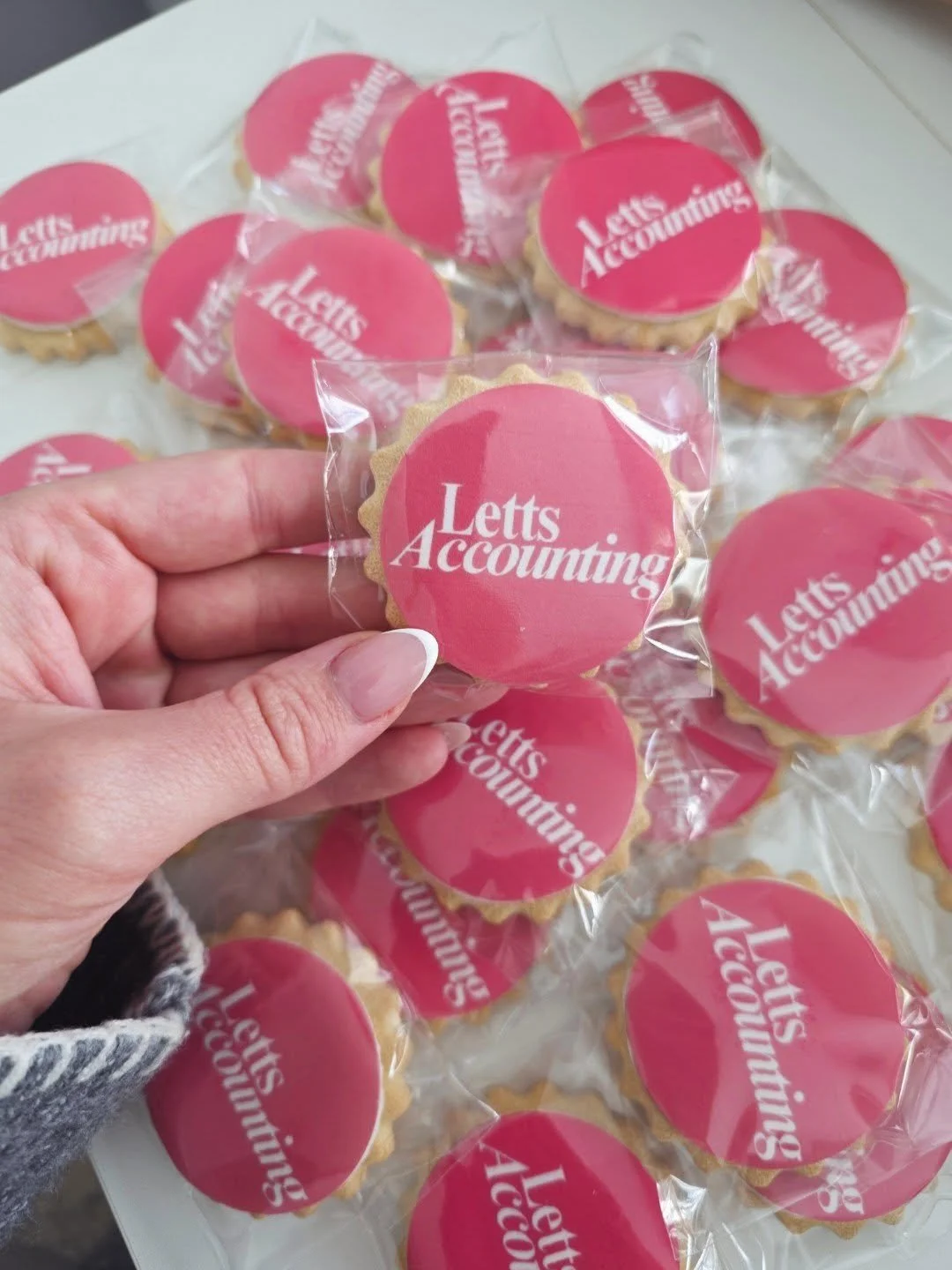 LettsAccounting has gone edible! 🍪 In preparation for the exciting event with @foundhersocial 💕✨️ we can't wait to connect with more amazing business owners