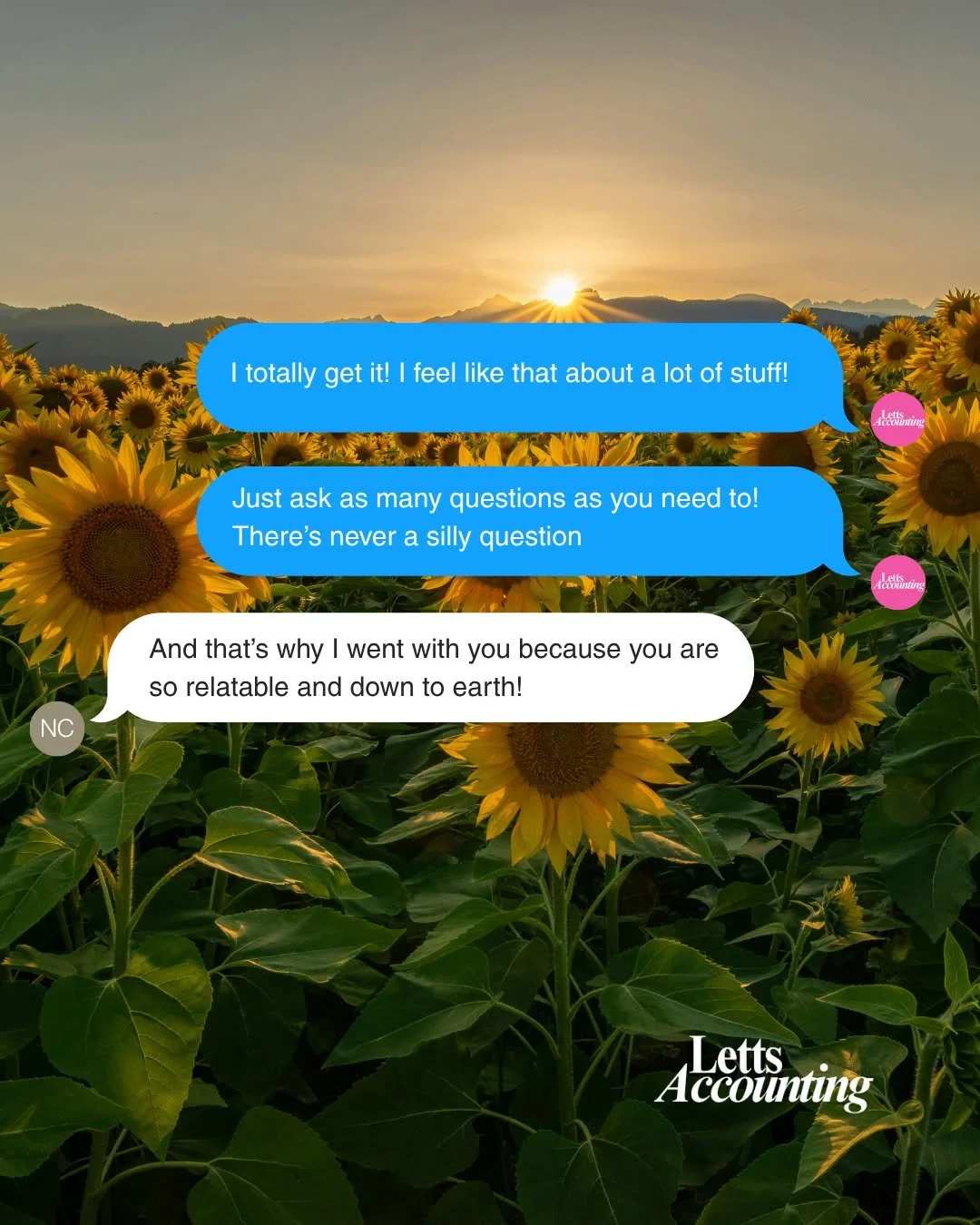 "There's never a silly question."

We say it to every client, and we mean it.

This is a genuine part of an email thread we had today with a new client - real questions, real reassurance, no scripts.

So many people come to us after feeling