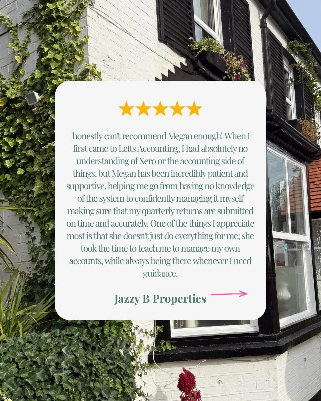 This is a big one!!! 🥹

We were going to save this for Monday, but honestly, we couldn&rsquo;t wait.

When Jazzy B Properties first came to us, Xero and the accounting side of things felt completely new. Now they&rsquo;re confidently managing their 