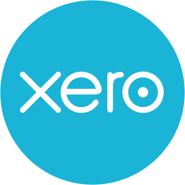 Blue circular logo with the word 'xero' in white lowercase letters.