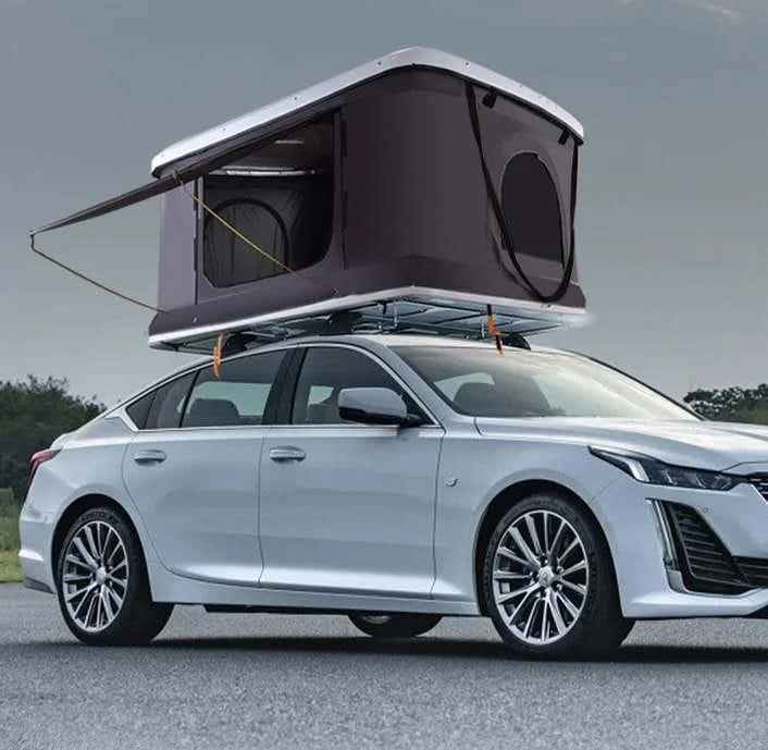 Hard self pop top tent