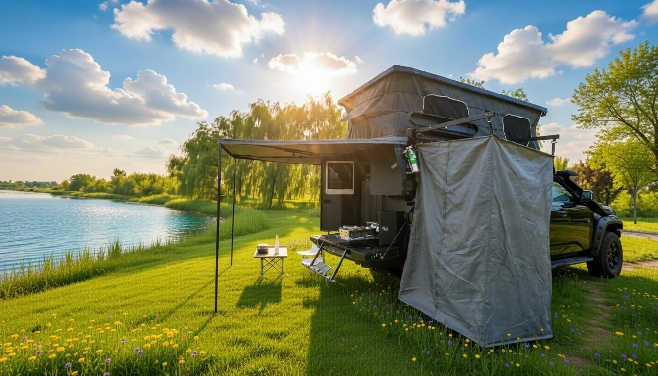 Pop Top Adventure Slide On Camper
