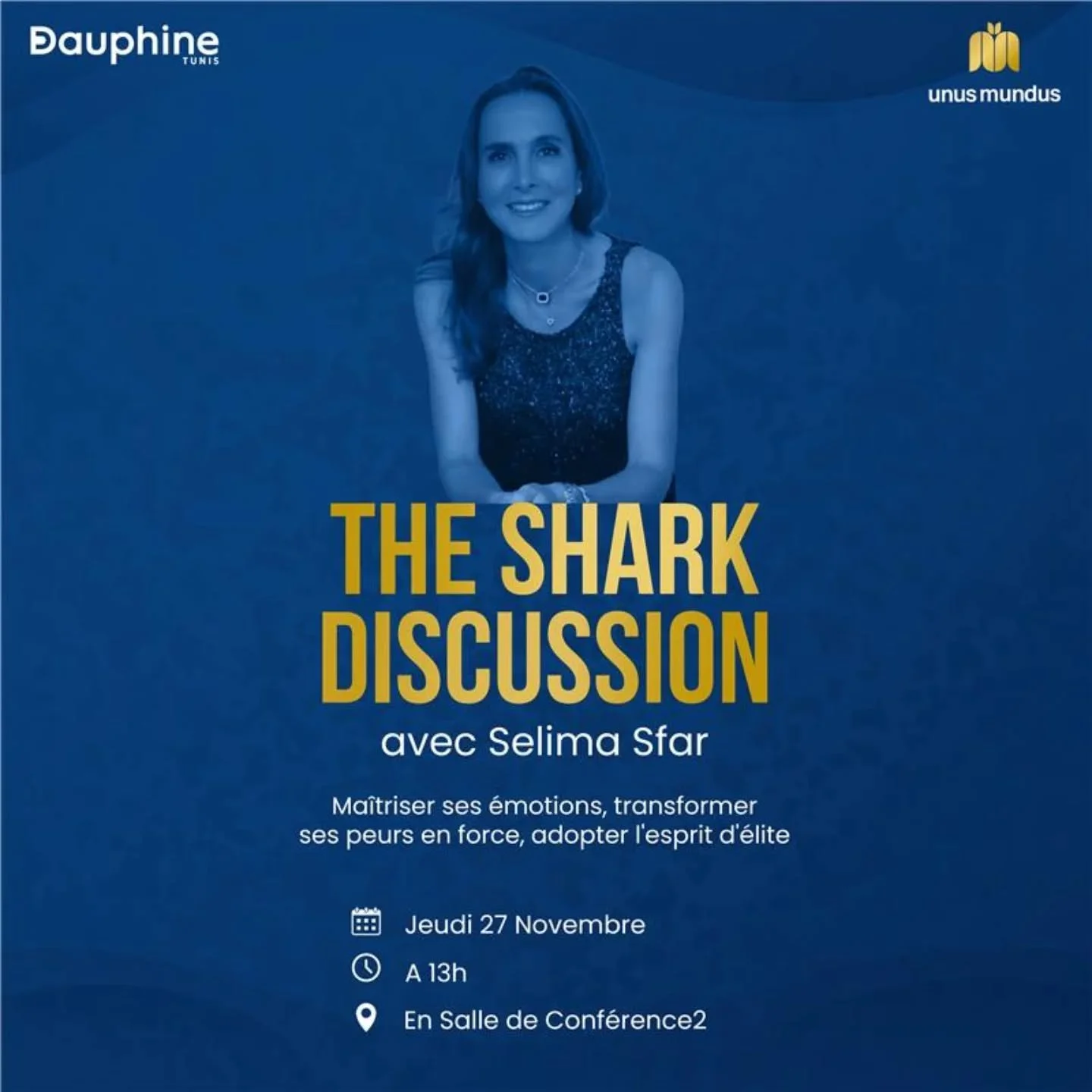 So happy to meet and connect with this brilliant young generation at @dauphine_tunis
I&rsquo;m truly looking forward to a moment of real sharing a space where we can explore, reflect, and dive into our true selves together.
When fear and difficult em