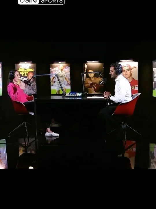 Thank you @meshari_ for this beautiful and authentic moment shared together. Congratulations on your professionalism, kindness and charisma. 
It is a real source of pride to have such remarkable and talented professionals at BeIn Sports. I look forwa