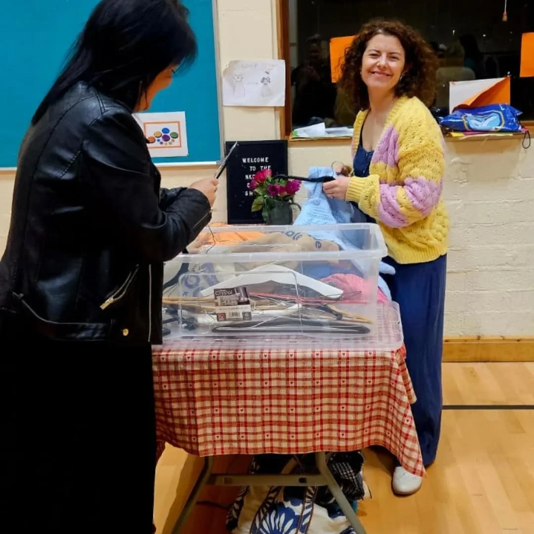 Great fun at the swap shop last night