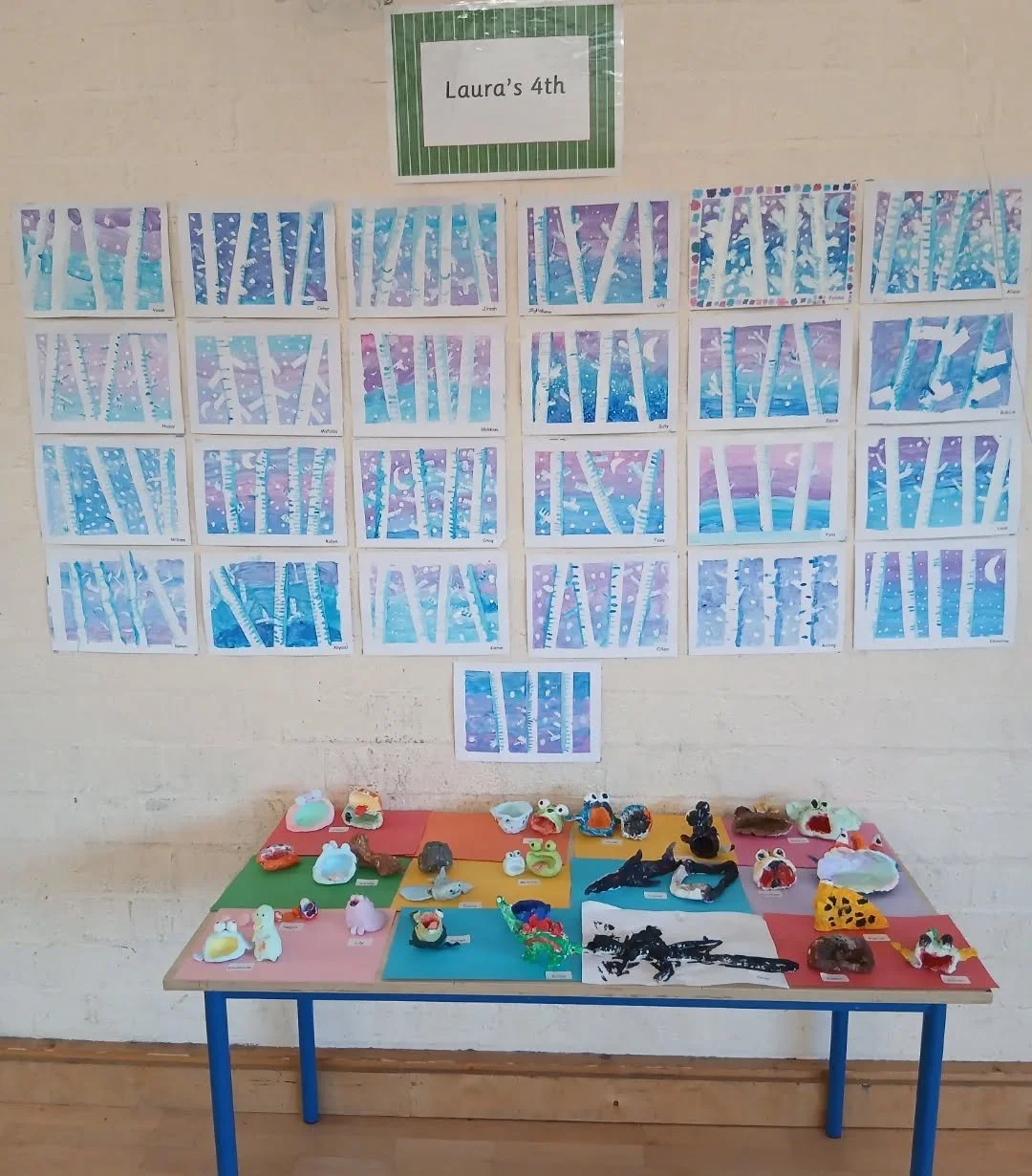 Winter Art by 4th class