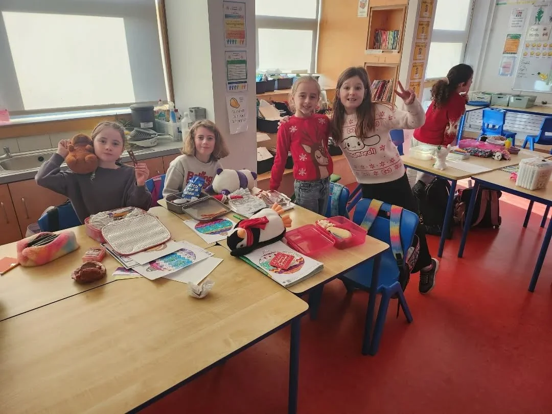 Holiday cheer in Claire's 3rd class