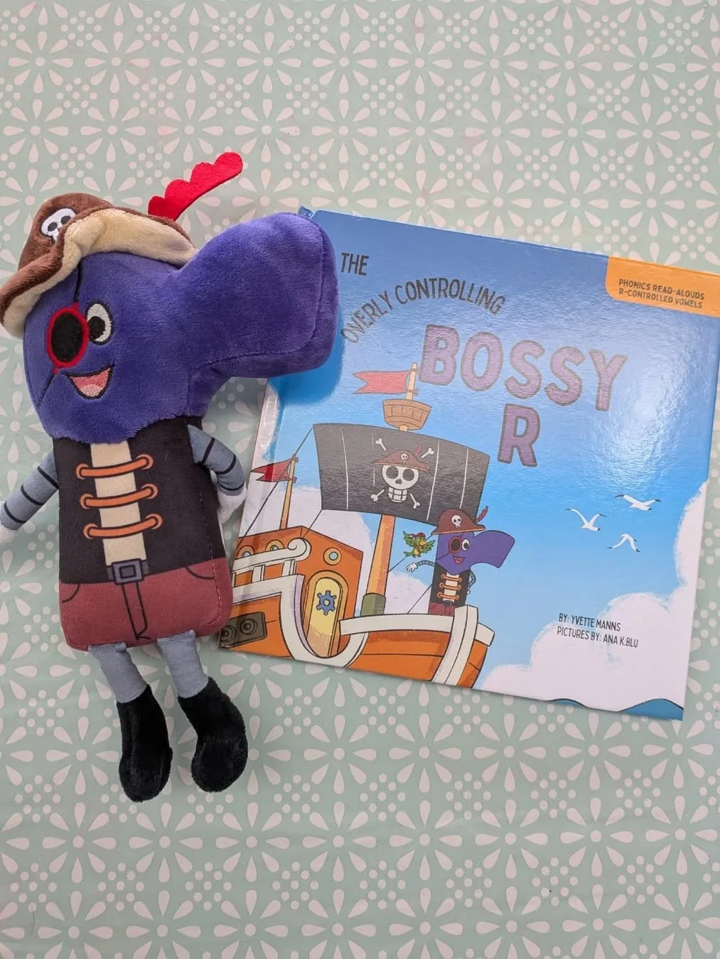 Bossy R paid third class a visit to help them revise their R-controlled vowels!