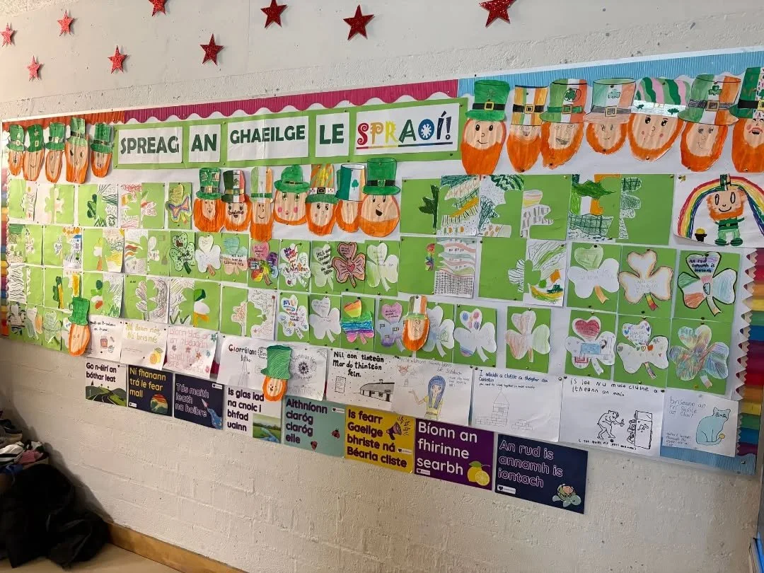 Seachtain na Gaeilge Lobby Display