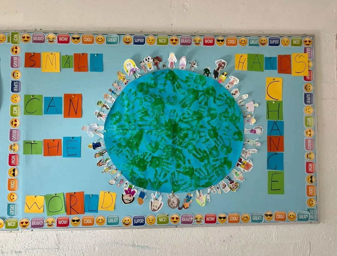 First class learns about Earth Day!