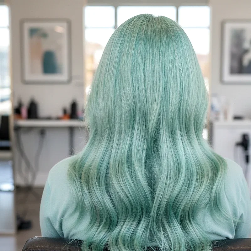 Teal Hair Ideas