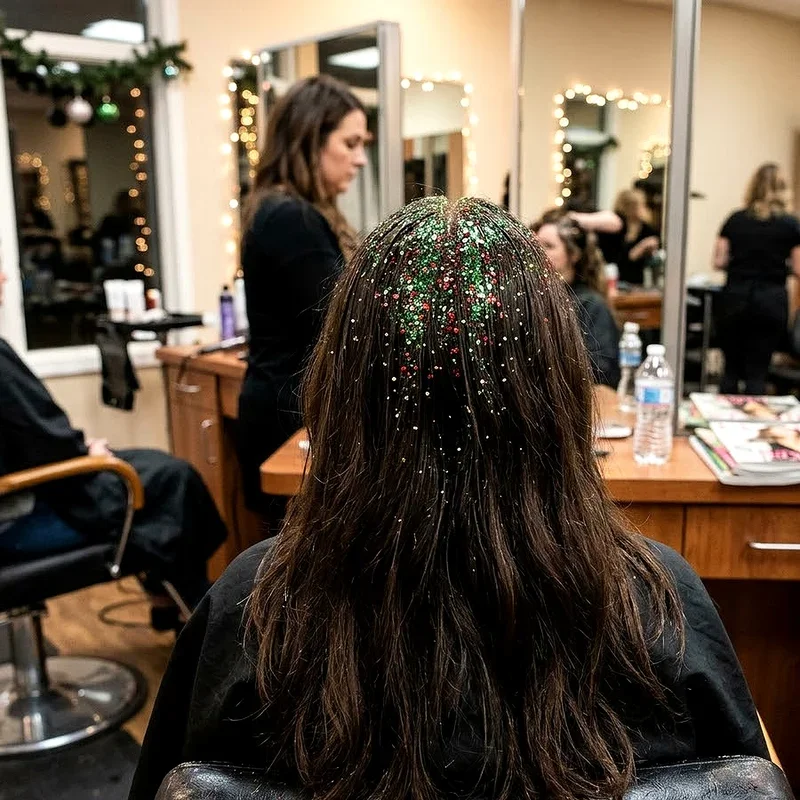 Christmas Hair Dye Ideas