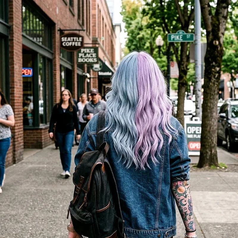 Half Hair Color Ideas