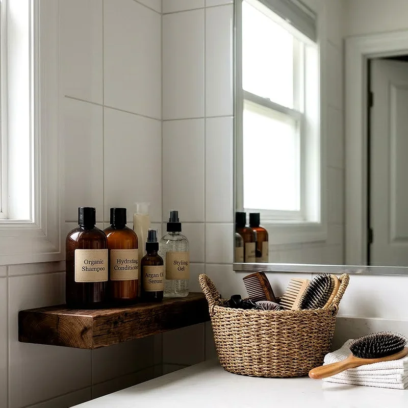 Hair Product Storage Ideas