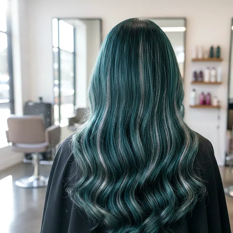 Teal Hair Ideas