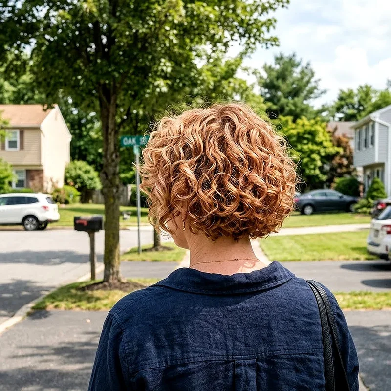 Short Curly Hair Dye Ideas